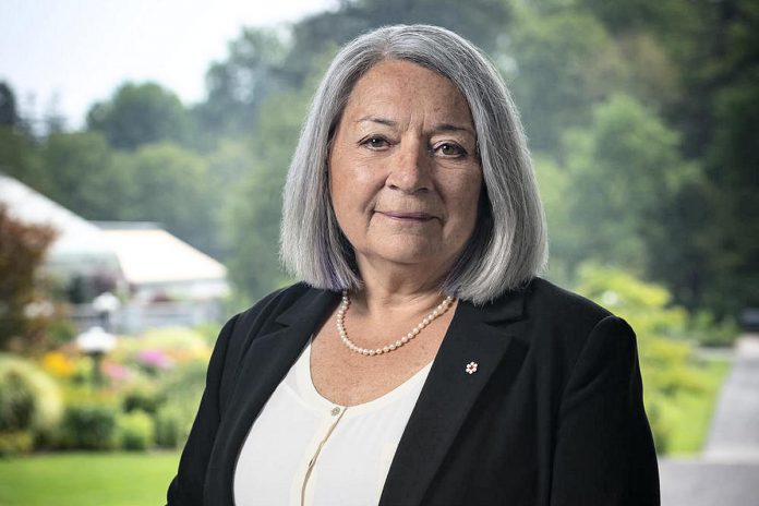 Canada's first Indigenous governor general, Mary Simon was sworn in on July 26, 2021. (Photo: Sgt Johanie Maheu, Rideau Hall © OSGG-BSGG, 2021)