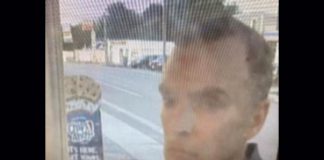 Kawartha Lakes police have released a photo from video surveillance of a suspect in a robbery of a Queen Street convenience store in Lindsay on August 12, 2022. (Police-supplied photo)