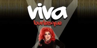 Toronto drag queen Carlotta Carlisle will host 'Viva Burlesque' at Pinestone Resort in Haliburton on August 26, 2022. Part of Minden Pride, the event will feature stars from Toronto's drag scene, local performers, and more. (Graphic: Viva Burlesque - The 2022 Burlesque Ball / Facebook)