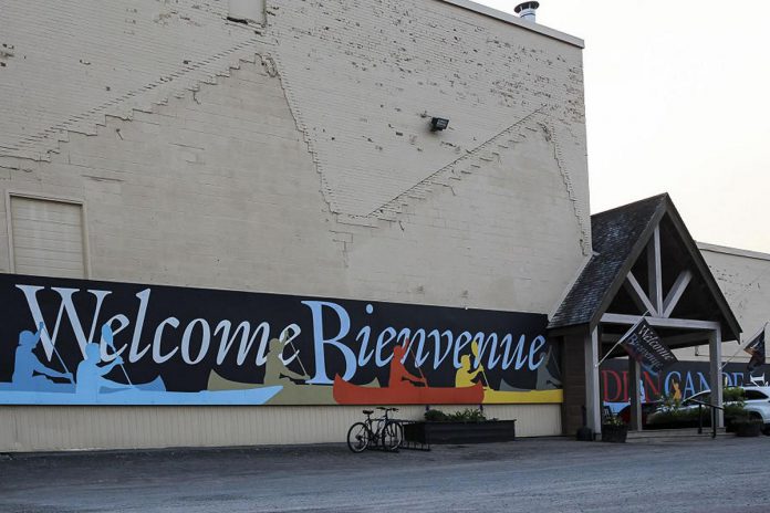 The Canadian Canoe Museum in Peterborough is permanently closing the doors at its Monaghan Road location at 4 p.m. at September 5, 2022. The museum will reopen at its new waterfront facility currently under construction at 2077 Ashburnham Drive in summer 2023. (Photo: Samantha Moss / kawarthaNOW)