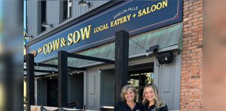 Mother-and-daughter team Lorraine and Emily Forbes have sold the Cow & Sow Eatery in Fenelon Falls to local business owners Sandy and Haley Pickering of On The Locks restaurant. (Photo: Cow & Sow Eatery / Facebook)