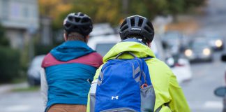 By shifting our habits to include active transportation to and from class or work, we can begin to include bikes and walks in the autumn aesthetic while improving wellness, community connectivity, and environmental impact. (Photo: GreenUP)