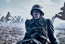 The first German-made adaptation of the iconic 1929 anti-war novel, "All Quiet on the Western Front" tells the story of a young German soldier on the Western Front during World War I. After debuting at the Toronto Film Festival in September and after a limited theatrical release on October 14, the film will arrive on Netflix on Friday, October 28th. (Photo: Reiner Bajo)