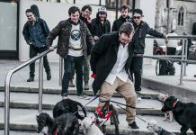 The Boo Radley Project, a high-energy seven-piece alt-funk collective, performs at Jethro’s Bar + Stage in downtown Peterborough on Saturday, September 10. (Photo: Dan Dunlop)