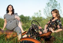 Peterborough performers Megan Murphy and Kate Suhr are bringing their popular storytelling and musical show The Verandah Society to the verandah of Kerr House at Traill College in Peterborough on September 25, 2022. (Photo courtesy of The Verandah Society