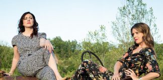 Peterborough performers Megan Murphy and Kate Suhr are bringing their popular storytelling and musical show The Verandah Society to the verandah of Kerr House at Traill College in Peterborough on September 25, 2022. (Photo courtesy of The Verandah Society