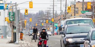 With its Winter Wheels program, B!KE: the Community Bike Shop in Peterborough helps to encourage year-round biking by overcoming weather-related barriers. (Photo courtesy of B!KE)