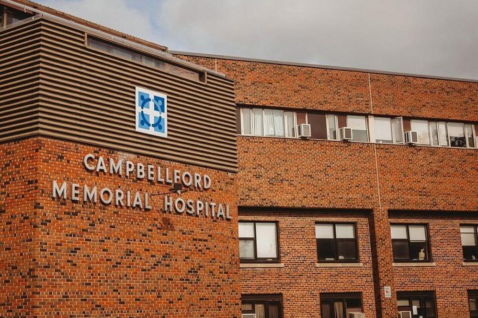 Campbellford Memorial Hospital is located at 146 Oliver Road in Campbellford. (Photo Campbellford Memorial Hospital)