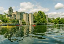 Trent University's Champlain College was named in honour of the 17th-century French colonist and explorer Samuel de Champlain. A committee established to consider and reflect upon the legacy of Champlain has issued eight recommendations endorsed by the university's board of governors. (Photo courtesy of Trent University)