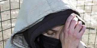 A homeless person. (Stock photo)