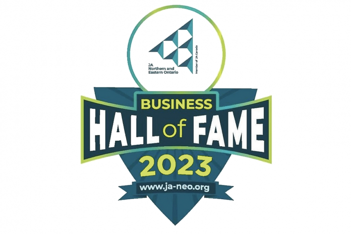 Nominations are open for the Junior Achievement of Northern and Eastern Ontario 2023 Business Hall of Fame in both Kawartha Lakes and Peterborough. (Graphic: JA-NEO)