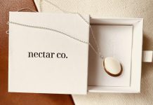 Rose Terry's business Nectar Co. creates custom keepsake jewellery using items people want to preserve and hold close to them, including breast milk, cremation ashes, and more. (Photo courtesy of Rose Terry)