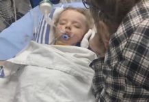 Four-year-old Sophie Foley of Peterborough is on life support after begin struck by a pickup truck after attending the Norwood Fair with her family on October 10, 2022. (Photo via GoFundMe)