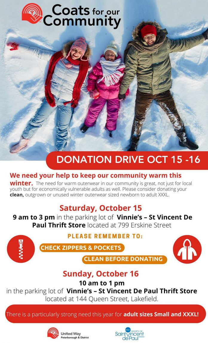 2022 Coats for our Community collection poster