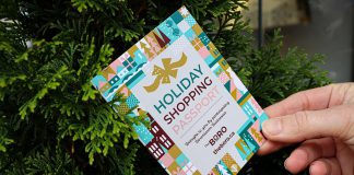 For every holiday shopping passport you complete by shopping locally at 150 downtown Peterborough businesses this holiday season, you have a chance to win one of three early bird draws for a $500 Boro gift card during December and a $1,500 Boro gift card grand prize in January. (Photo courtesy of Peterborough DBIA)