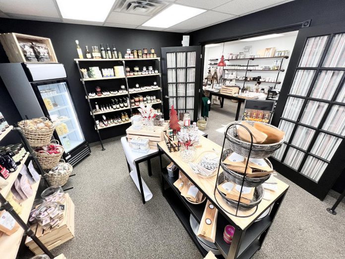 Ontario-made gourmet goods available at Living Local Marketplace have proved so popular that Alicia Doris recently completed a 200-square-foot expansion at her Chemong Road store. (Photo: Alicia Doris)