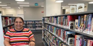 Staff have been busy filling the library shelves to prepare for the November 14, 2022 opening of the new Bobcaygeon branch of Kawartha Lakes Public Library at 123 East Street South. With 5,000 square feet of space, the new branch is more than twice the size of the previous branch and can hold around 12,000 items. (Photo: Kawartha Lakes Public Library)