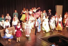 The cast of the St. James Players production of "Disney's Beauty and the Beast - The Broadway Musical," on now until November 19, 2022 at Showplace Performance Centre in downtown Peterborough. (Photo courtesy of St. James Players)