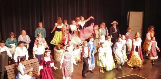 The cast of the St. James Players production of "Disney's Beauty and the Beast - The Broadway Musical," on now until November 19, 2022 at Showplace Performance Centre in downtown Peterborough. (Photo courtesy of St. James Players)