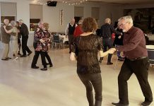 Activity Haven Senior Centre in Peterborough provides a range of social, recreational, and educational programs for adults 50 years of age and older, along with social activities and events such as this Christmas dinner and dance in December 2022. (Photo: Activity Haven / Facebook)
