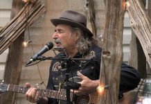 Veteran bluesman Al Lerman headlines the Peterborough Musicians Benevolent Association's musical showcase at Dr. J's BBQ & Brews in downtown Peterborough on Saturday afternoon that also features Al Black, Rick Fines, and Andy Pryde and Po'Boy Jefferys and Calamity Jane. Proceeds from the pay-what-you-can show go towards musicians in need. (Photo: Drew Monrad)