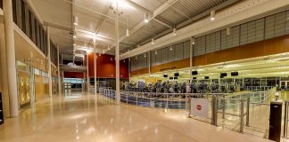 Inside the Peterborough Sport and Wellness Centre, one of the municipal facilities where two-dimensional public art installations will be located in the City of Peterborough Public Art Program's "Indoor-Outdoor: The Public Art for Public Facilities Project." (Screenshot of City of Peterborough virtual tour)