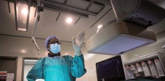 At Peterborough Regional Health Centre (PRHC), interventional radiologist Dr. Kebby King (pictured) and her colleagues perform 6,000 interventional radiology procedures a year for patients from across the region. To meet the growing need for this minimally invasive service, PRHC's interventional radiology suites must be upgraded and expanded with a $6 million investment. (Photo courtesy of PRHC Foundation)