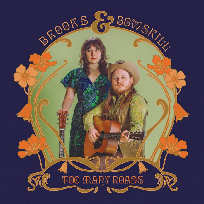 The cover of "Too Many Roads" by Brooks & Bowskill. (Artwork: Brittany Brooks; Photo: Mat Dunlap)