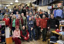 Wild Rock Outfitters, Peterborough's hub for outdoor gear, has been embedding sustainability values into their business for decades. They are continuing to do so as a member of Green Economy Peterborough. (Photo courtesy of Tori Silvera)