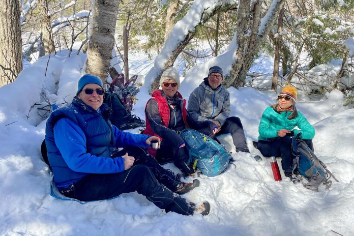 The free guided hikes during the Hike Haliburton Festival - Winter Edition on February 4 and 5, 2023 range in difficulty from easy to challenging, offering something for both new and experienced outdoor enthusiasts, (Photo courtesy of Hike Haliburton)