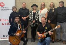 DreamTeam Concerts, in partnership with Kawartha Food Share and the United Way Peterborough & District with support from Peterborough police deputy chief Tim Farquharson, is presenting "A Hand Up" fundraising concert at The Junction in downtown Peterborough on Sunday, January 22 from 1 to 8 p.m. with performances by Bowie Lives Unplugged, High Waters Band, Baz Littlerock & Tyson Briden, Jessie Slack, SJ Riley, and Ty Wilson. The free-admission concert features a silent auction and $1 from every drink sold will be donated to Kawartha Food Share and the United Way. (Photo: DreamTeam Concerts)