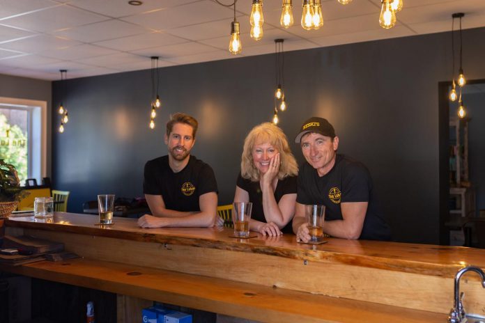 Brendan, Lorrie, and Lou Neskovski, who own and operate The Lokal Hub and Eatery and The Lokal Market in Woodville, as well as The LunchBox seasonal food truck business, have acquired Kawartha Lakes Winery in Fenelon Falls. (Photo: Vicky Champagne / Champagne Photography Studio Inc.)