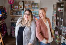 Sarah Susnar and Sonja Martin, owners of Peterborough preganancy and parenting studio Lavender and Play, have announced they are closing their business as of February 28, 2023. (Photo: Naomi Lucienne Photography)
