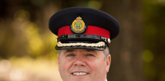 Peterborough deputy police chief Tim Farquharson is retiring on March 1, 2003 after 36 years of service. (Photo: Peterborough Police Service)