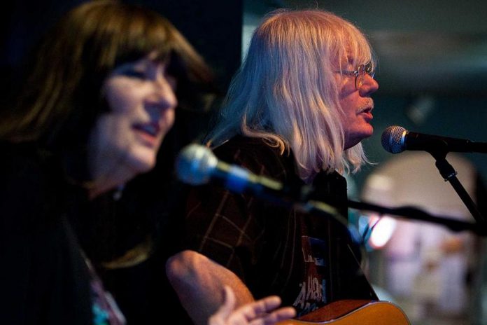 Gailie and Rick Young, known for their uniquely harmonized covers of Beatles music as well as hits by other 1960s British Invasion bands, have been a fixture at The Black Horse Pub in downtown Peterborough for years. (Photo: SLAB Productions)