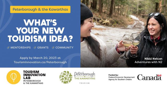 Applications for the Spark Mentorships and Grants Program, an initiative offered collaboratively by the Tourism Innovation Lab and Peterborough & the Kawarthas Tourism (a division of Peterborough & the Kawarthas Economic Development) and funded by the Federal Economic Development Agency for Southern Ontario (FedDev), are open until March 20, 2023.