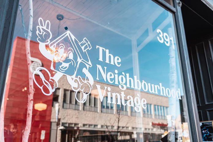 Located at 391 Water Street in downtown Peterborough, The Neighbourhood Vintage is open Tuesday to Saturday from 11 a.m. to 6 p.m.  (Photo: Bryan Reid)