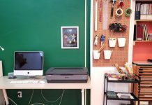 Artspace Peterborough's new maker space has a range of equipment and tools and materials available, including a 2023 IMac with Adobe Creative Cloud and a large Epson flatbed scanner. Drop-in hours on Fridays and Saturdays begin on March 10, 2023. The space is free to use for Artspace members and $5 per day for non-members, with art-making materials available at cost. (Photo: Artspace Peterborough)