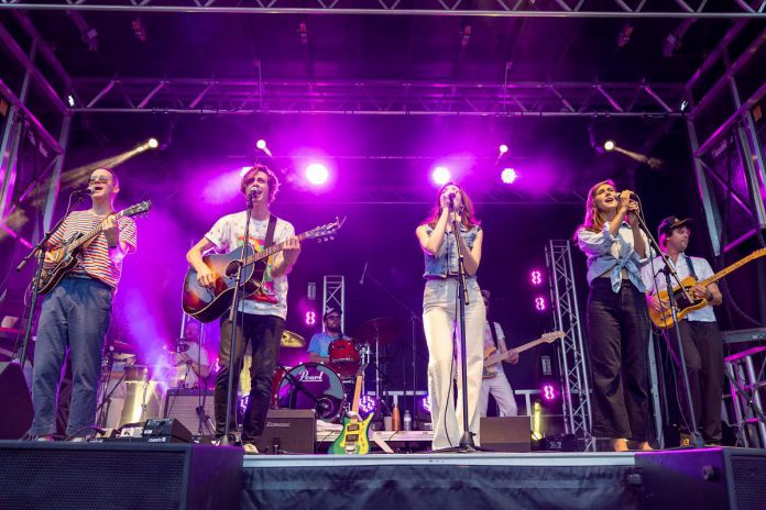 Dwayne Gretzky returns to Peterborough Musicfest on July 5, 2023 to perform a free-admission concert. The popular Toronto-based ensemble performed at Musicfest last year on July 16. (Photo: YoSteve Productions / Peterborough Musicfest)