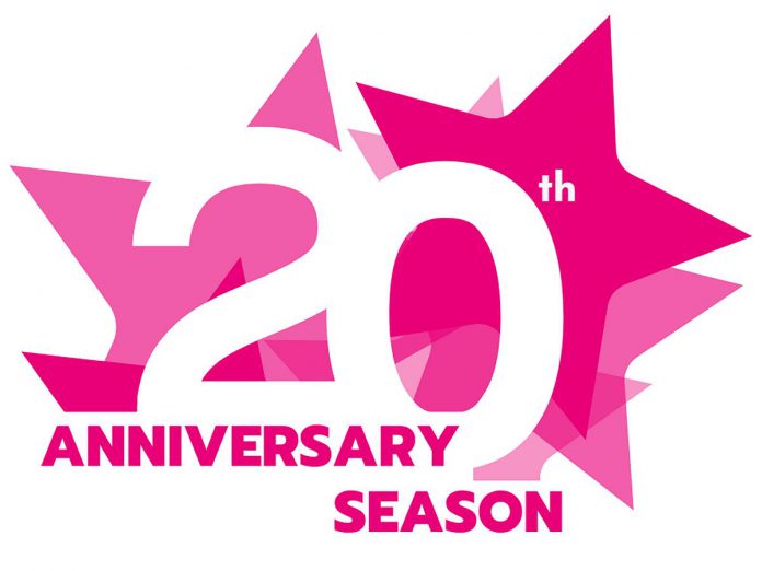 Globus Theatre is celebrating its 20th anniversary season in 2023. (Graphic: Globus Theatre)