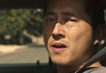 The Walking Dead's Steven Yeun stars with Ali Wong in the new Netflix dramedy series "Beef", which follows two strangers who descend into an escalating vendetta after a road rage incident. It premieres on Netflix on Thursday, April 6th. (Photo: Netflix)