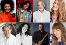 Performers at Westben in Campbellford for the 2023 season include (left to right, top and bottom) Measha Brueggergosman-Lee, Sacha, Dan Hill, Emilie-Claire Barlow, Janina Fialkowska, Chantal Kreviazuk, Lennie Gallant, and Jill Barber. (kawarthaNOW collage)
