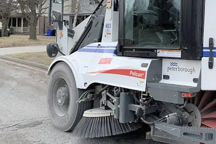 City of Peterborough street-sweeping equipment. (Photo: City of Peterborough)
