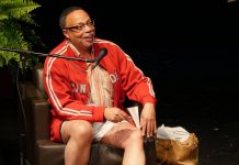 Canadian poet, novelist, playwright, and critic George Elliott Clarke at the 2016 Lakefield Literary Festival. (Photo: Andrew Wolf)