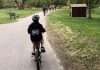 Peterborough has lots of great opportunities for cycling, including the Trans Canada Trail that runs through the heart of Peterborough and boasts many destinations (like Roger's Cove pictured here) that are perfect for a picnic to celebrate the spring blooms. Cycling can reduce stress and anxiety, boost your mood, increase time with your loved ones, and reduce greenhouse gases that would have been emitted through driving a vehicle. (Photo: GreenUP)