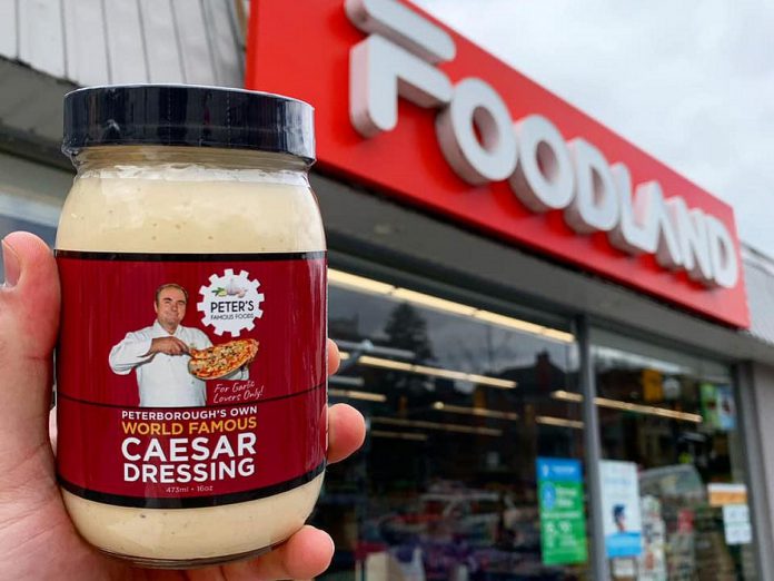 Although The Pizza Factory in Peterborough closed in January 2023, onwer Peter Bouzinelos will once again be making his signature World Famous Caesar Dressing (pictured in 2021) available in Peterborough at Foodland and Sobeys locations, at Farmboy on Lansdowne Street West, and at Taso's Restaurant and Pizzeria on George Street North. It will also be available in Bridgenorth at Pizza Villa and in Norwood at Ralph's Butcher Shop. (Photo courtesy of Peter Bouzinelos)