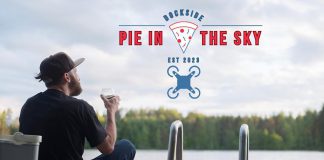 Tony Scherzo's 'Pie In The Sky - Dockside Pizza Delivery' business uses drones to deliver freshly made pizza to cottage docks. The service will be launching this summer around selected lakes in the City of Kawartha Lakes and Peterborough County, (Image courtesy of Pie In The Sky - Dockside Pizza Delivery)