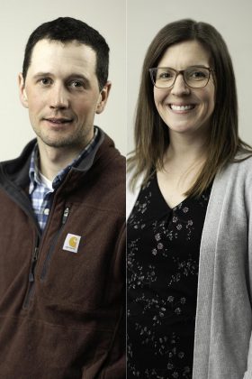 Patrick and Deanna Leahy, owners of Leahy's Leor Farms. (Photo: Jenish Odigski)