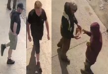 Peterborough police have released images of four suspects in an alleged fraud scheme involving driveway and pavement repairs. (Police-supplied photos)