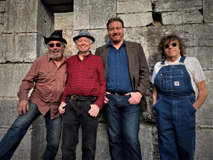 Peterborough band Charlie Horse (Alan Black, Clifford Maynes, Trevor "Tiny" Davis, and JP Hovercraft) performs rarely heard country songs recorded by The Rolling Stones along with "country-fried" Stones favourites at The Ganny in Port Hope on Saturday afternoon. (Photo courtesy of Charlie Horse)